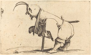 De Gehoede Kreupele door Jacques Callot