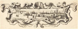 De Landing van de Troepen door Jacques Callot