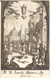 Het Martelaarschap van Sint Jacobus de Meerdere, ca. 1634-1635 door Jacques Callot