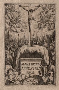 Het Martelaarschap van de Apostelen: Frontispice