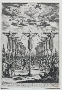 De Martelaren van Japan door Jacques Callot