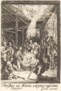De geboorte door Jacques Callot