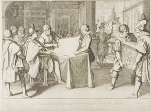 De restauratie van de koepel van Florence door Jacques Callot