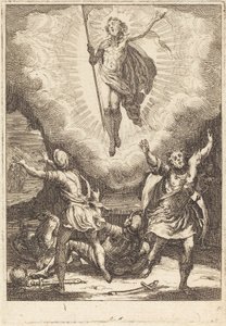 De opstanding door Jacques Callot