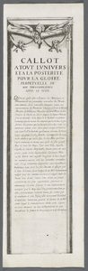 Het beleg van La Rochelle: Plaat 4 door Jacques Callot