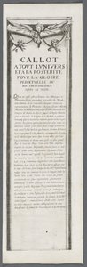Het Beleg van La Rochelle: Plaat 4, 1628-1630 door Jacques Callot