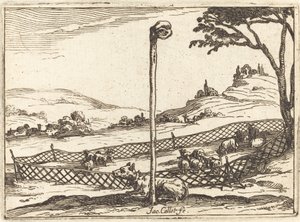 Het waakzame oog door Jacques Callot