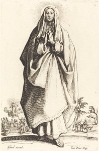 De Maagd door Jacques Callot