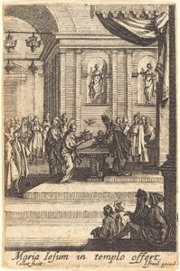 De Maagd Presenteert Jezus in de Tempel