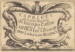 Titelpagina voor The Capricci