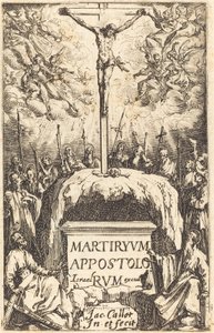 Titelpagina voor "De Martelaarschappen van de Apostelen"