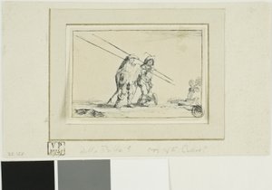 Twee soldaten met staf