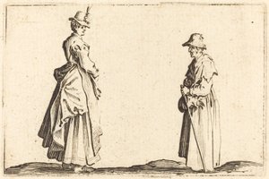 Twee Vrouwen in Profiel, ca. 1622