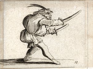 Varie Figure Gobbi ... (gravure) door Jacques Callot