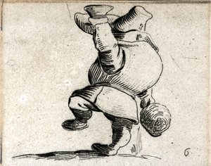 Varie Figure Gobbi ... (gravure) door Jacques Callot
