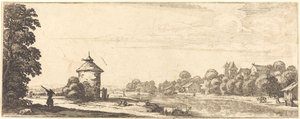 De duiventil door Jacques Callot or Follower of Jacques Callot