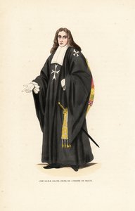 Grootkruis van de Hospitaalridders, Orde van Malta, Orde van de Ridders van het Hospitaal van Sint-Jan van Jeruzalem, Chevalier Grand-Croix de l