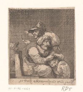 Ontluizing van een kind door een oude vrouw