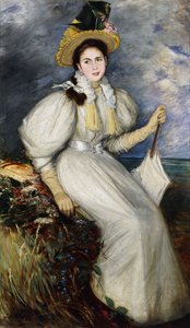 Portret van een jonge vrouw, 1895
