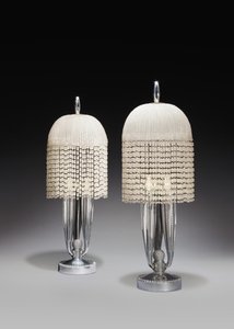 Paar tafellampen, ca. 1925