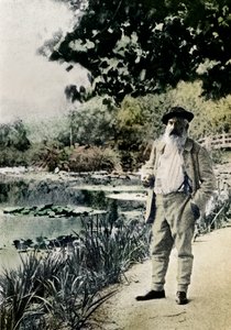 Claude Monet, Giverny door Jacques Ernest Bulloz