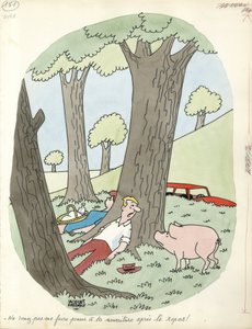 Dagen van Frankrijk, satirisch in kleuren