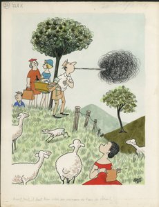 Jours de France, Kleurrijke satire