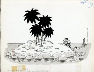 Jours de France, satire in zwart-wit