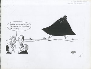 Le Figaro, satire in zwart-wit