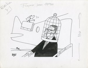 Le Figaro, satire in zwart-wit
