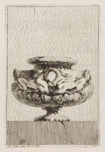 Suite van Vazen: Plaat 13, 1746 door Jacques Francois Joseph Saly