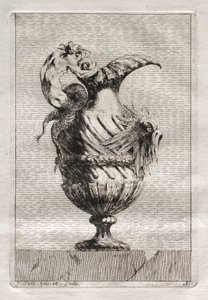 Suite van Vazen: Plaat 16, 1746 door Jacques Francois Joseph Saly