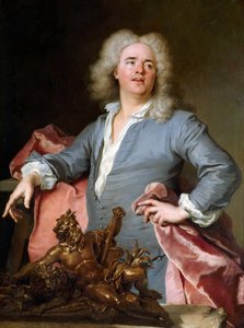 Guillaume Coustou de Oudere door Jacques François Delyen