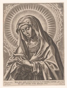 Maagd Maria door Jacques Granthomme