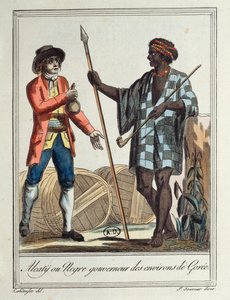 Zwarte gouverneur van het Gorée-district, 1796