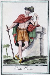Hindoepriester - in "Encyclopedie van Reizen" door Grasset Saint Sauveur, ed. Parijs 1796 door Jacques Grasset de Saint Sauveur