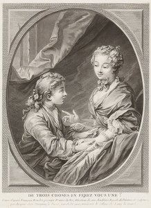 Van drie dingen maak je er één?. 1768 door Jacques Jean Pasquier