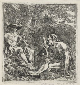 Mercurius, Argus en Io door Jacques Kuyper