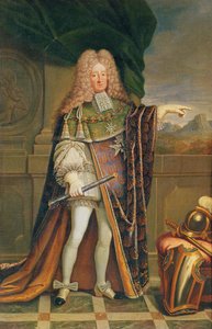 Portret van Rene de Froulay, Graaf van Tesse, ca. 1703