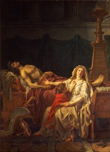 Andromache rouwt om Hector