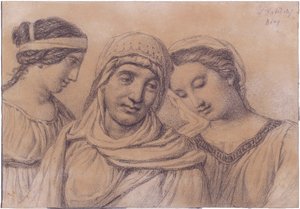 Dutch: Drie vrouwen door Jacques Louis David
