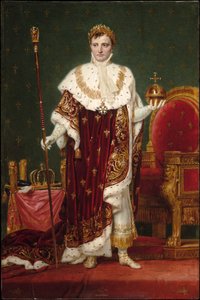 Jacques-Louis David - Keizer Napoleon I, ca. 1807 door Jacques Louis David