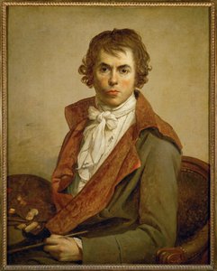Jaques Louis David, zelfportret ... door Jacques Louis David