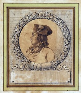 Portret van Philippe-François-Joseph Le Bas (1764-1794) door Jacques Louis David (ca. 1793)