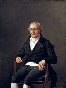 Portret van Cooper Penrose, 1802 door Jacques Louis David