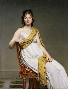 Portret van Madame Raymond de Verninac (1780-1827) 1798-99