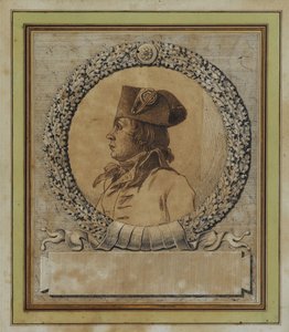 Portret van Philippe-François-Joseph Le Bas 1762-1794, ca. 1793