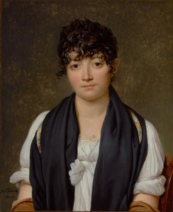 Portret van Suzanne Le Peletier de Saint-Fargeau
