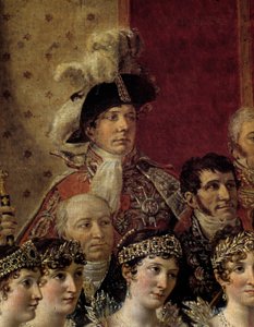Het Ritueel van Napoleon. Detail met Pauline Bonaparte (Prinses Borghese)