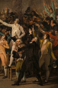 De Eed op de Kaatsbaan, 20 juni 1789, (detail)
